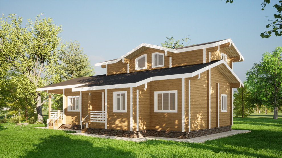 Проект 120 индивидуальный жилой дом