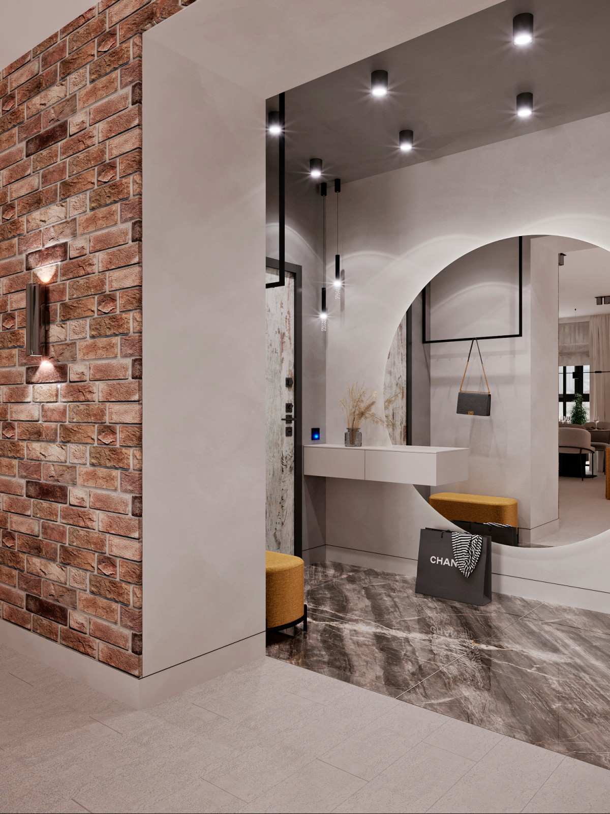 Проект 2-х комнатной квартиры