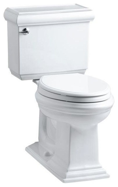 Memoirs Classic 2-Piece 1.6 Gpf Single Flush Elongated Toilet With Aquapiston