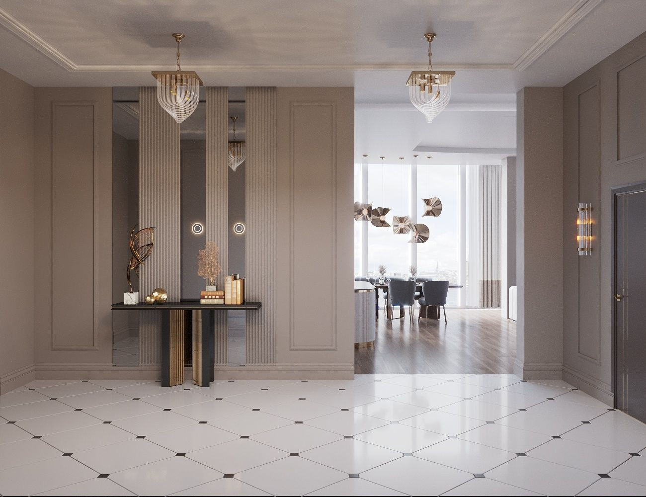 Интерьер для статуса