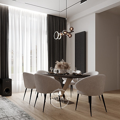 Пентхаус на Староволынской ул. (Гостиная)