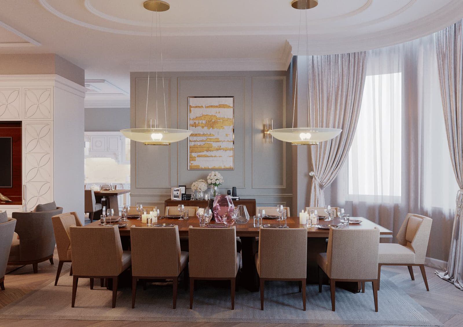 Дизайн интерьера в частном доме