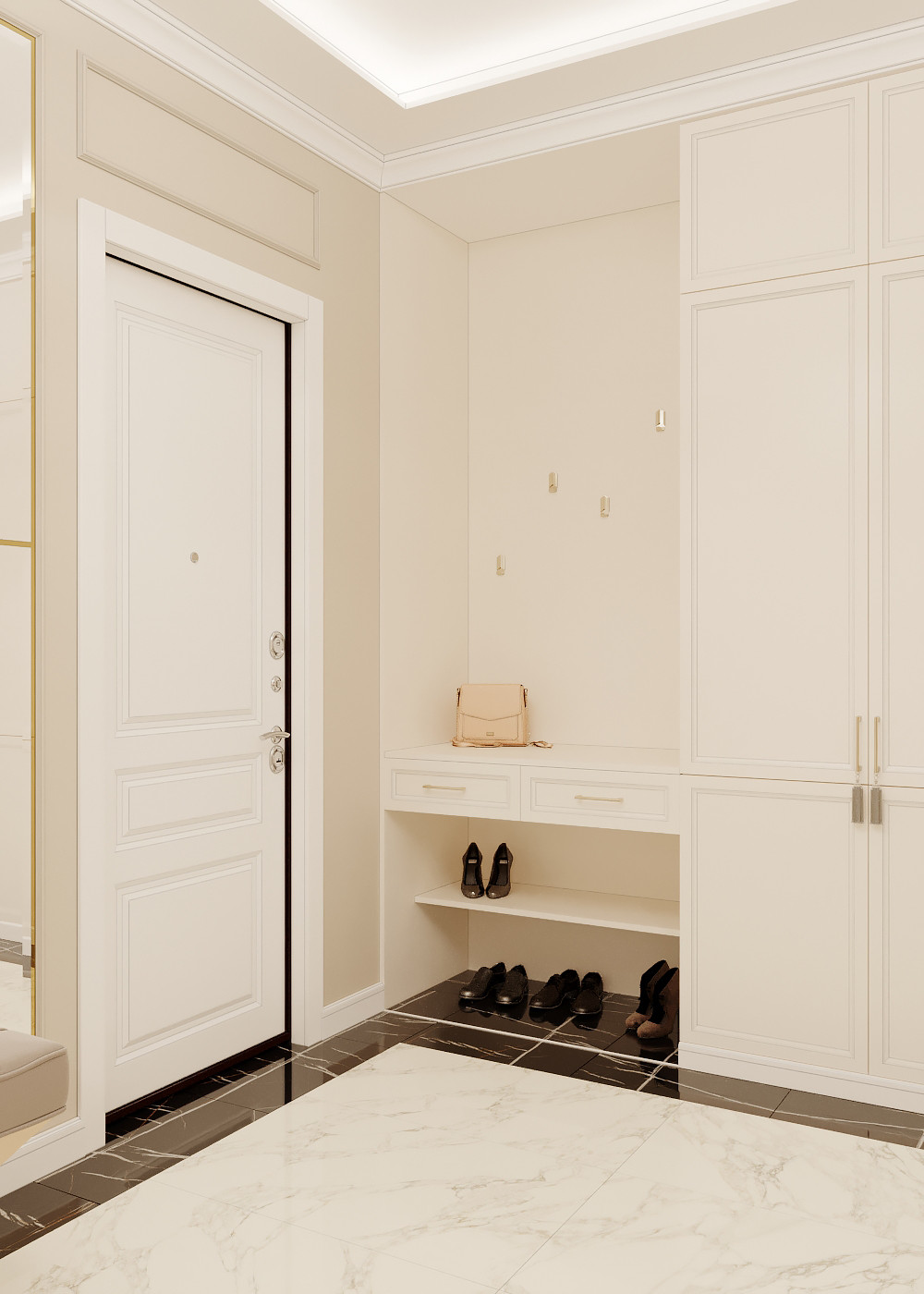 Ждановская 45. Прихожая