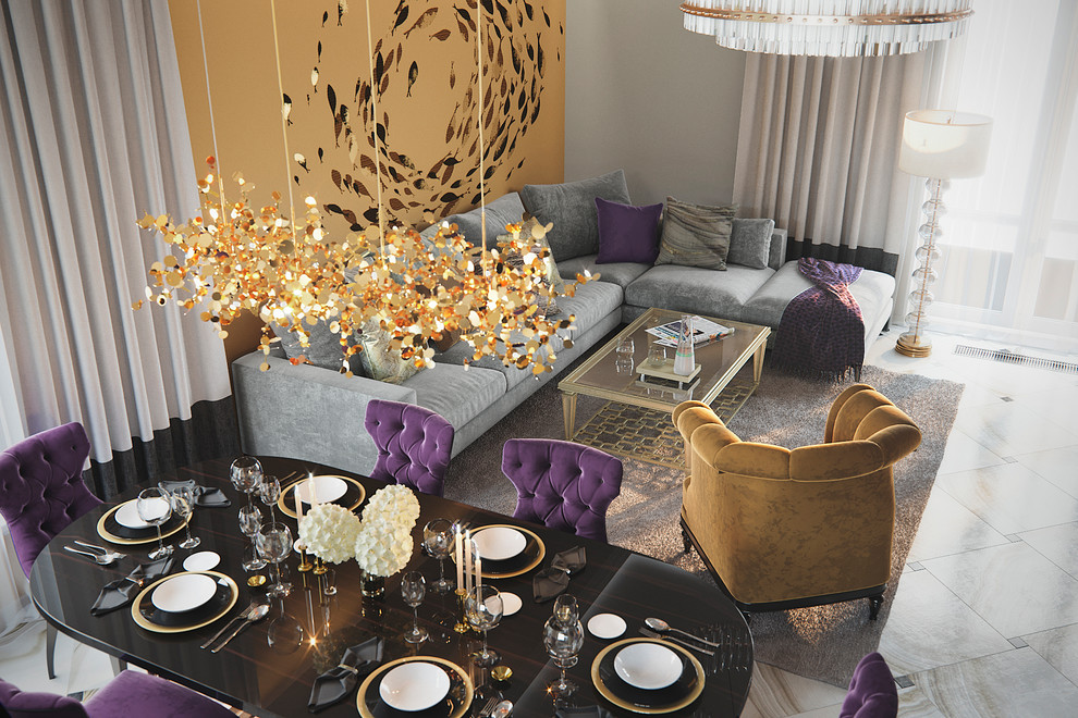 Гостиная-столовая