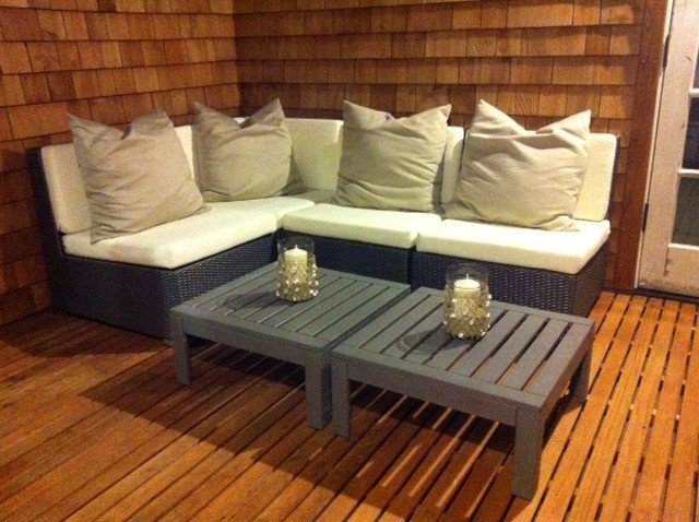 Photo of a transitional deck in San Francisco.