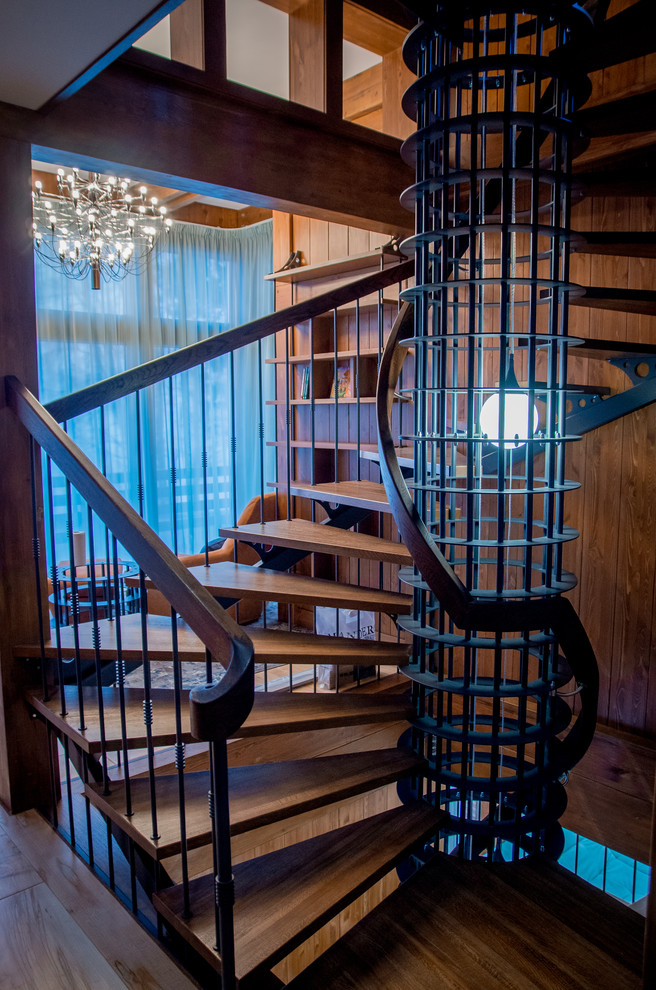 Авторская лестница и мебель