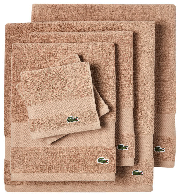Lacoste Heritage 6 Piece Towel Set Contemporary Bath Towels by Sunham Home Fashions Houzz