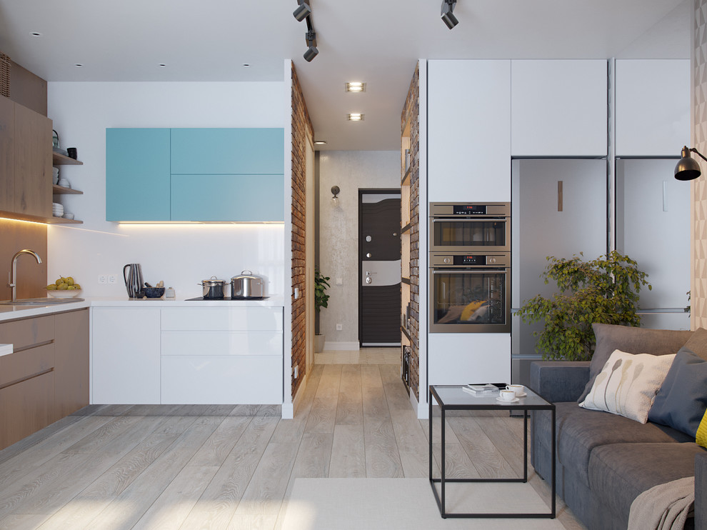 Проект квартиры в современном стиле