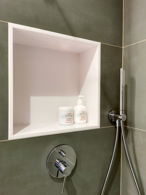 Cuarto de ba&ntilde;o. modern-badezimmer