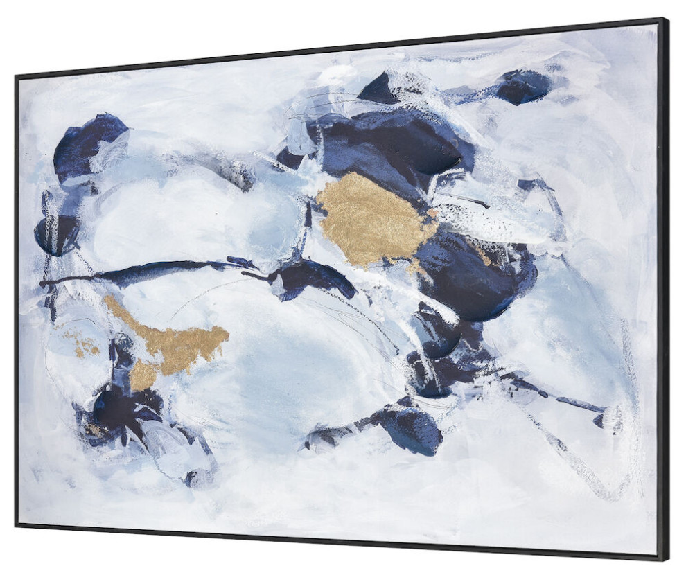 Charge Abstract Framed Wall Art Contemporary Paintings by Elk