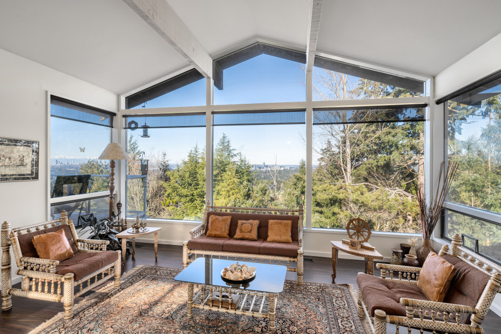 Whole Home Transformation Spotlight in Bellevue - Sunroom - Seattle ...