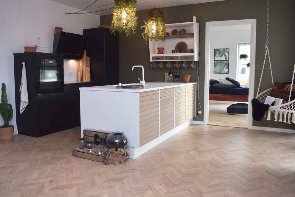 Design ideas for an eclectic kitchen in Copenhagen.