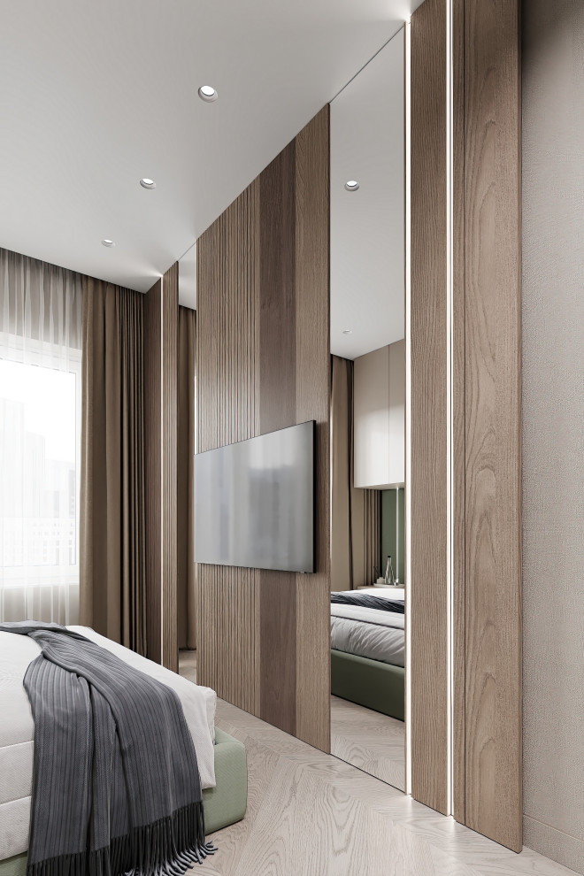 Дизайн и ремонт квартиры в ЖК Большая семерка - Сочный синий