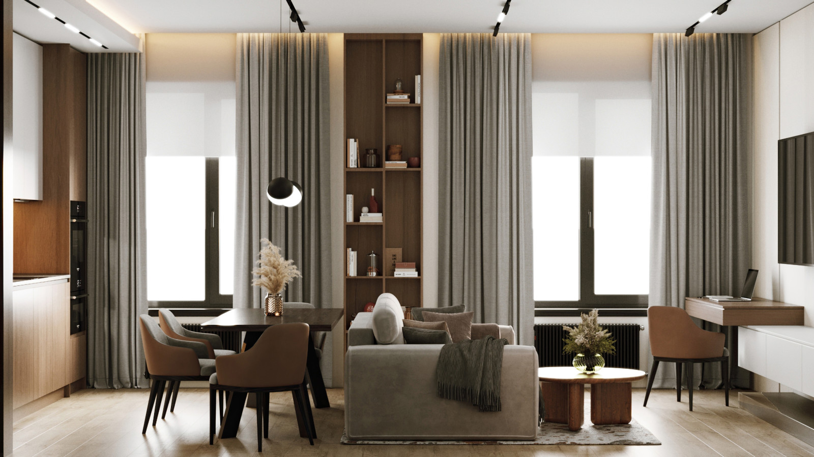 Квартира 60 кв.м. ЖК Shome