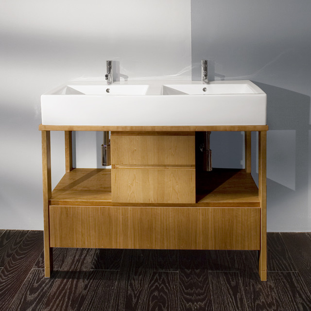 Lacava Aquamedia 42 1/2" Double Bowl Vanity