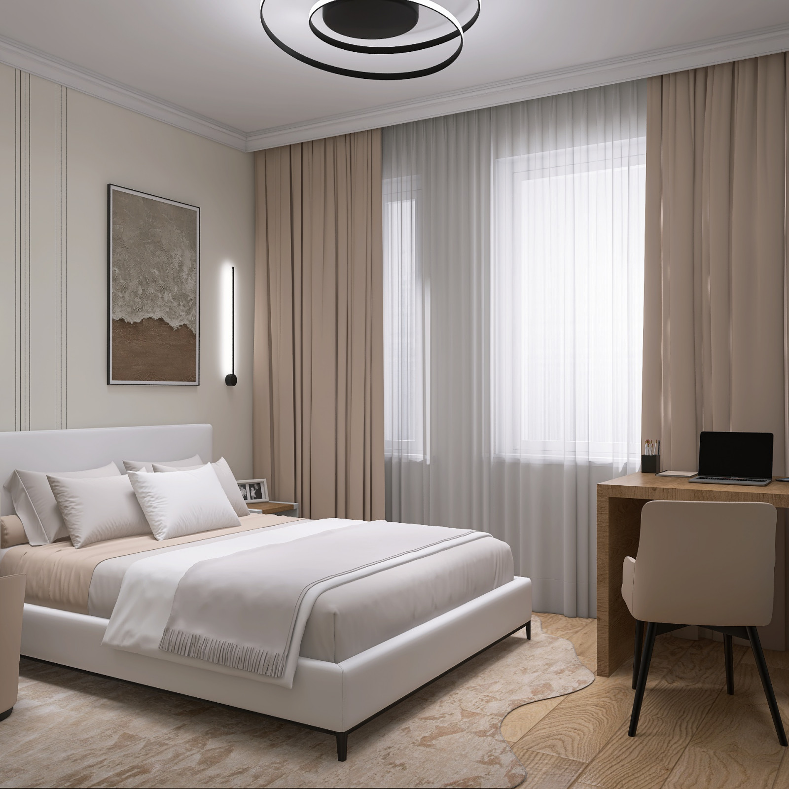 г. Санкт-Петербург. Частичный проект двух детских и спальни