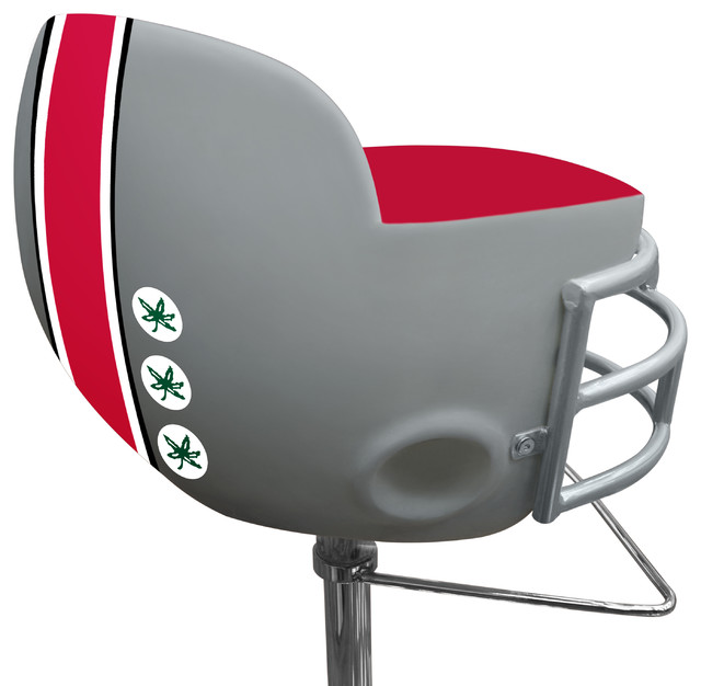 NCAA Ohio State University Football Helmet Barstool Contemporary