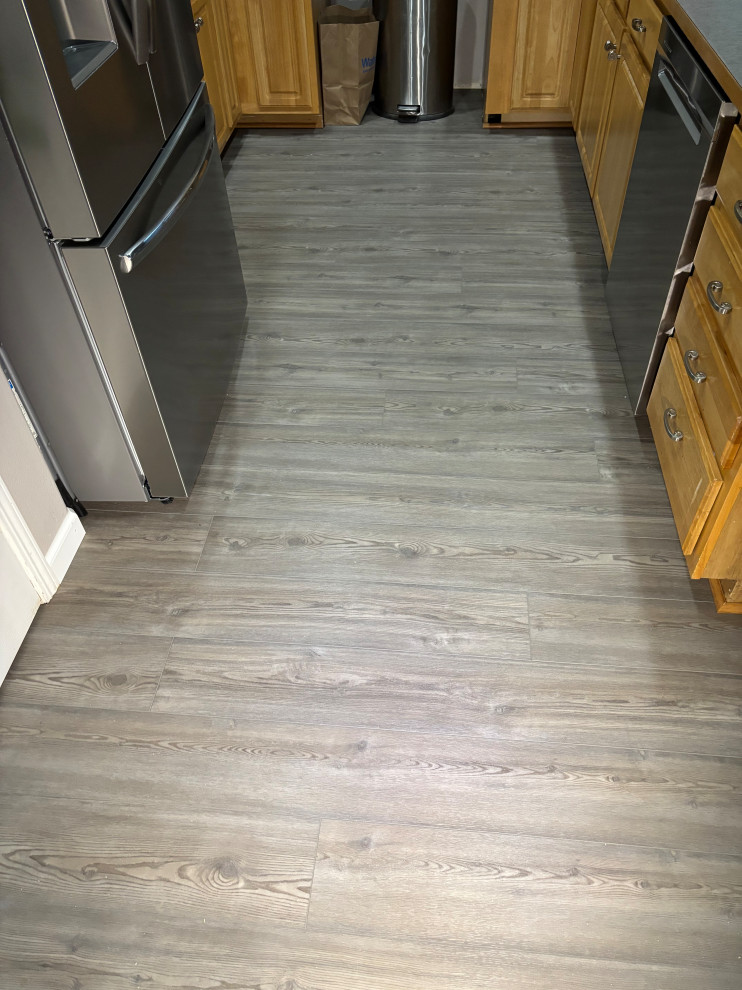 LVP Flooring, Baseboard