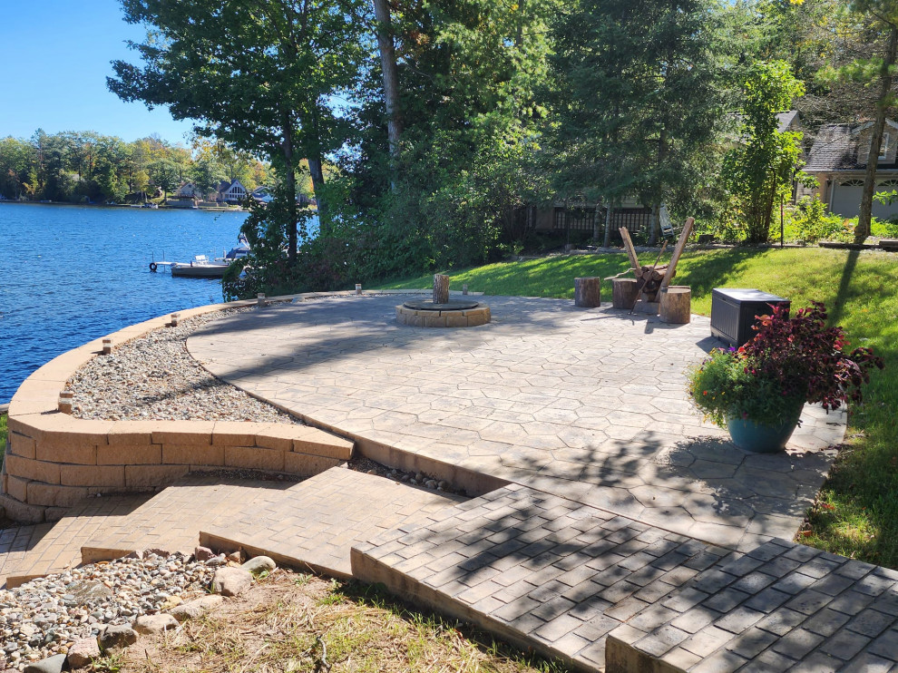 Shady Shores Retaining wall