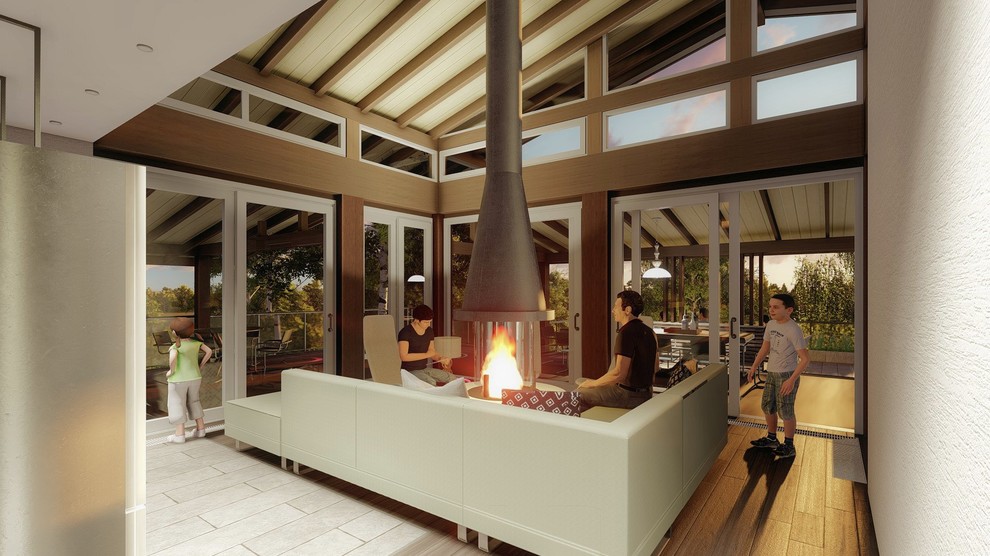 СПА комплекс на склоне