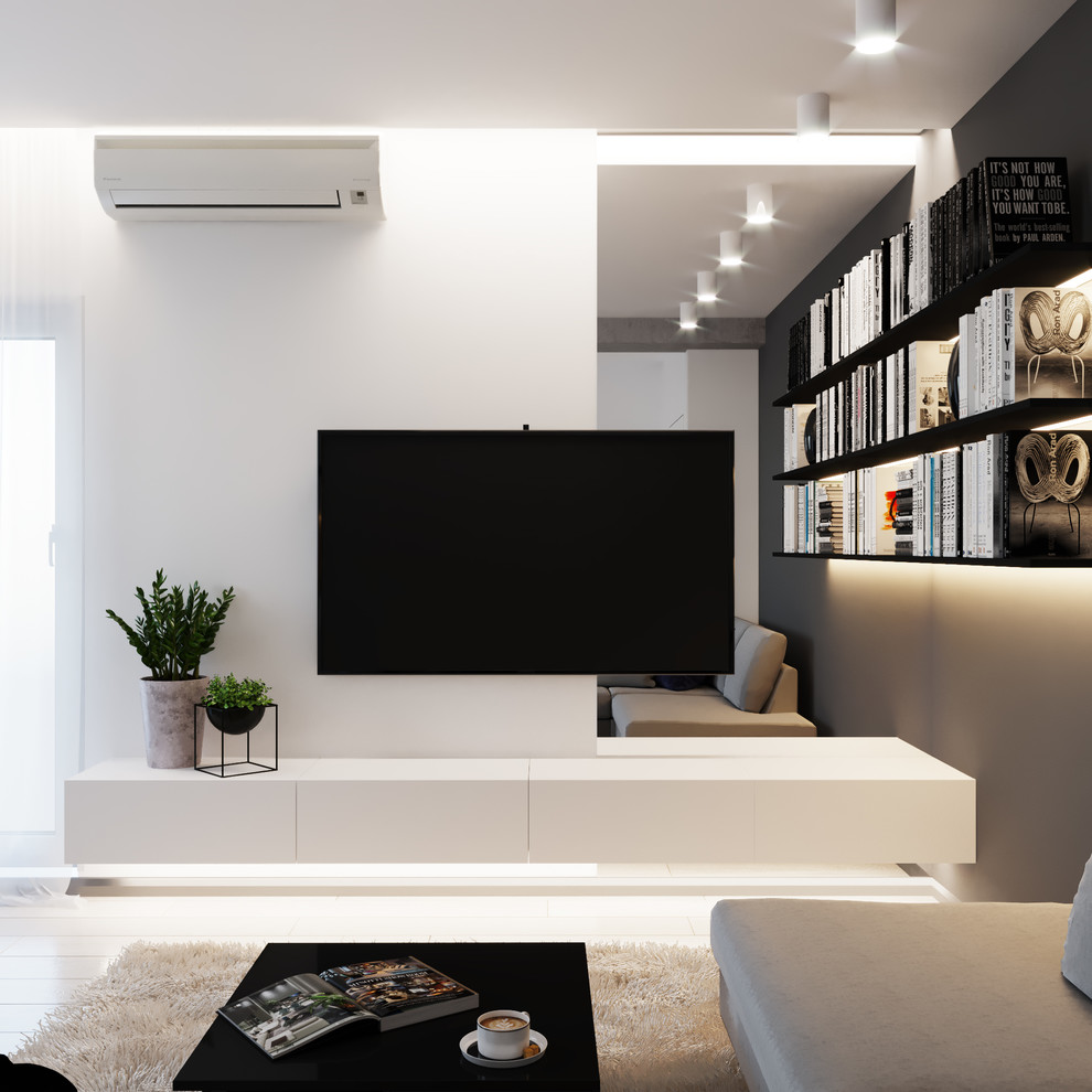 Дизайн трехкомнатной квартиры 100 кв.м.