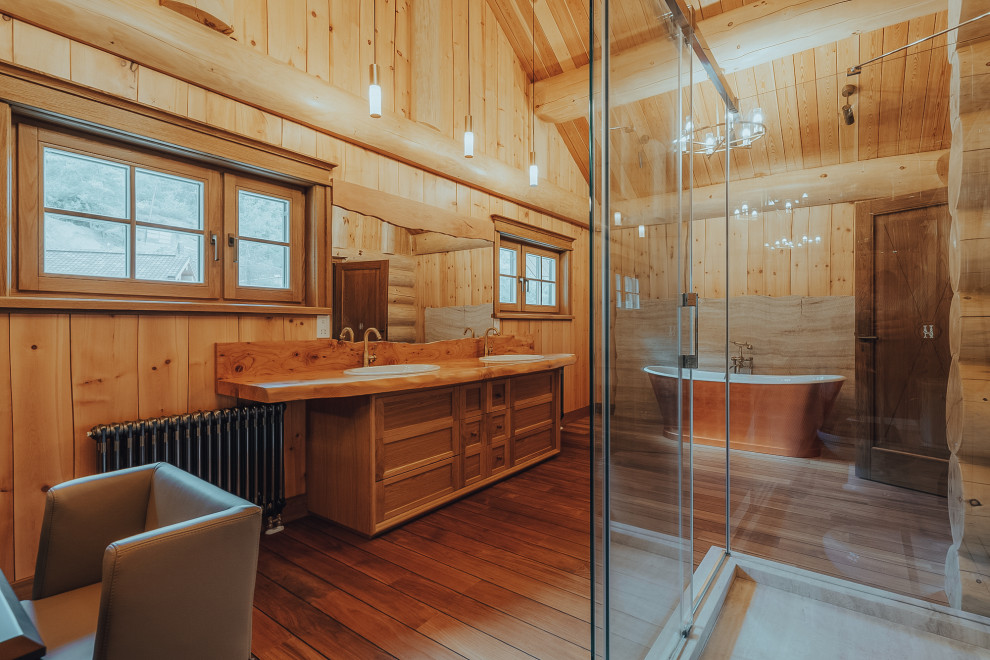 Санузлы - "мокрые зоны" в деревянном доме