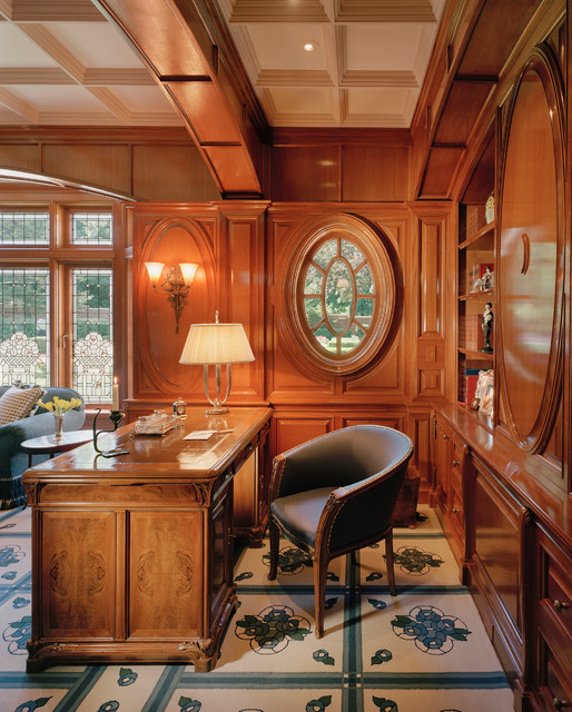 Arts and Crafts Cottage traditional-home-office