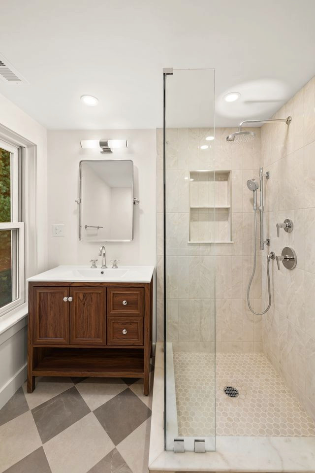 Nichols Residence Classic Bathroom Restoration