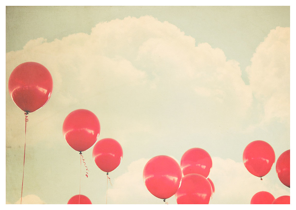 ‘Red Balloons’ Print