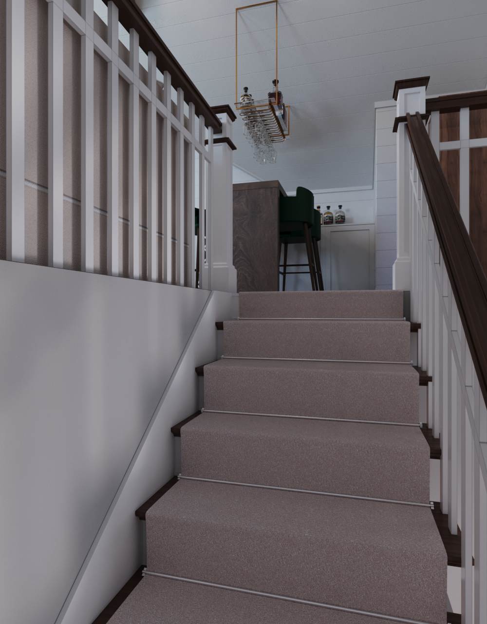 Загородный дом в стиле современной классики