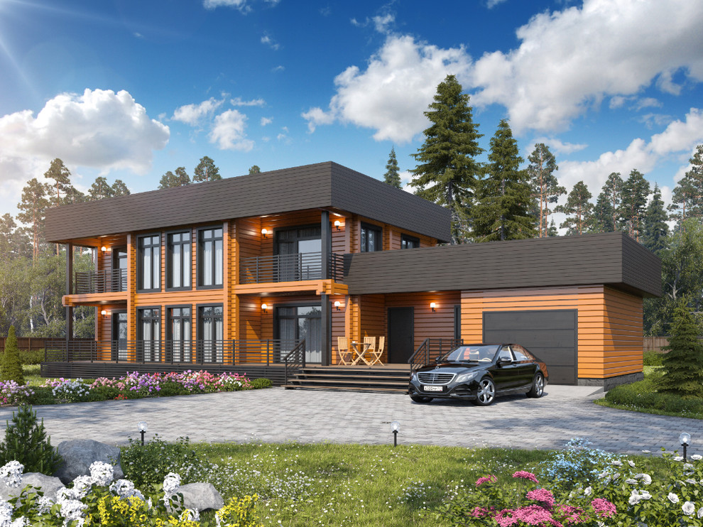 Строительство домов из клееного бруса