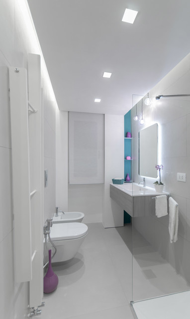 BAGNO DESIGN GARBATELLA modern-badezimmer
