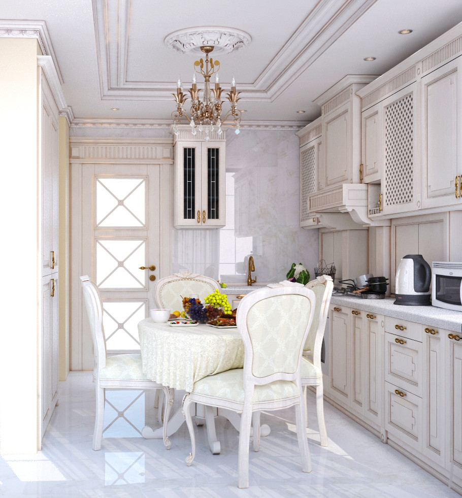 Elegant classical apartment interior