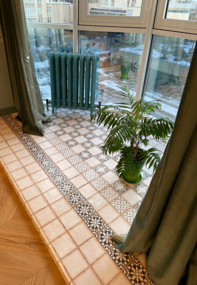 квартира в французском стиле в процессе декорирования