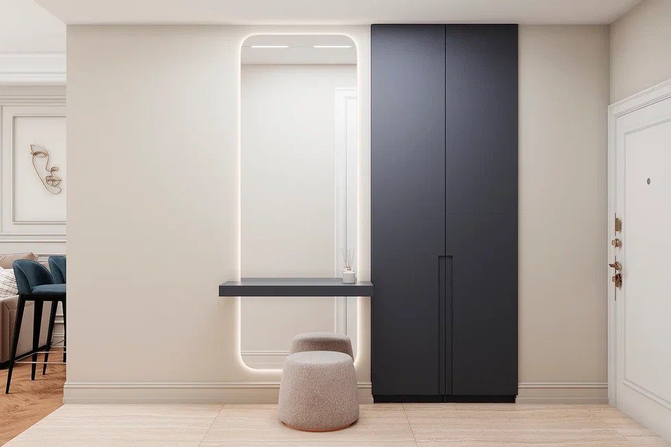 Квартира бизнес класса в стиле неоклассика