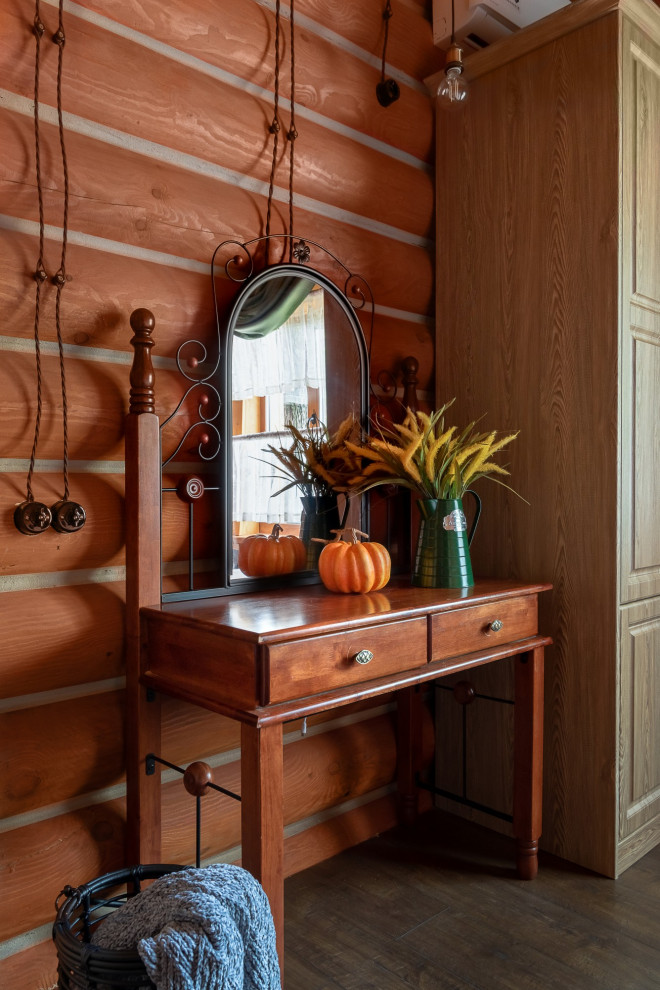 Дом из сруба. Русский исторический дизайн.