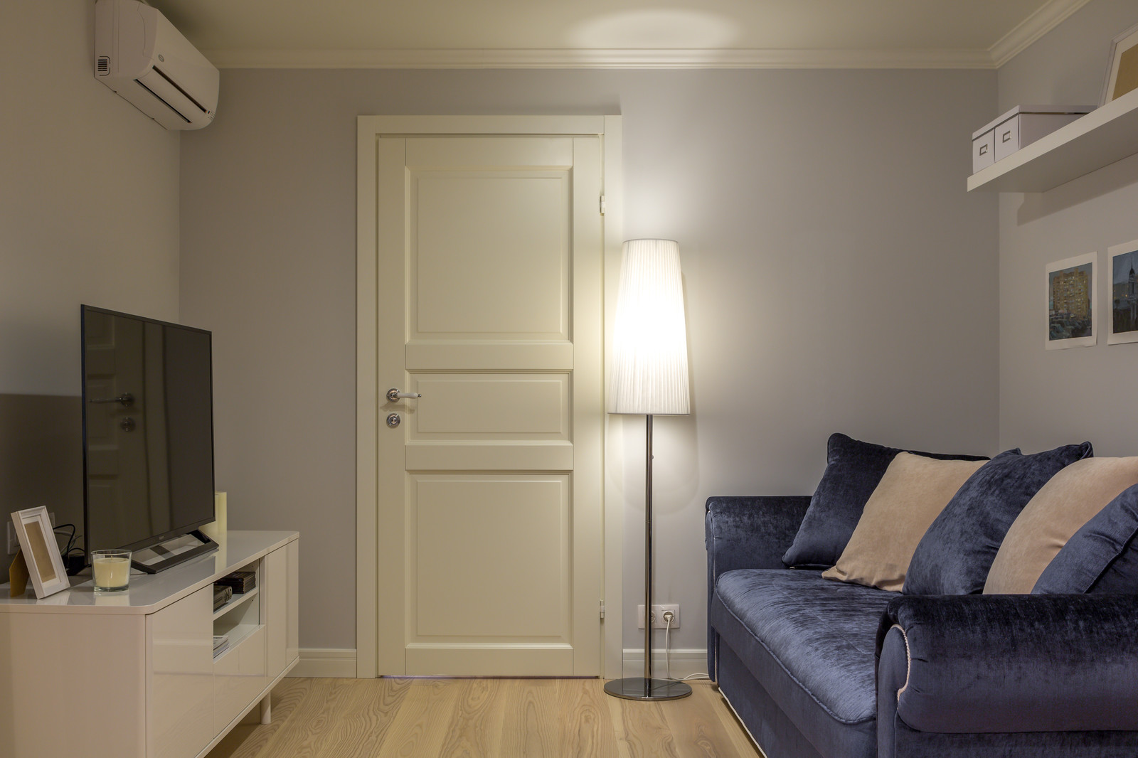 Трехкомнатная квартира в скандинавском стиле.