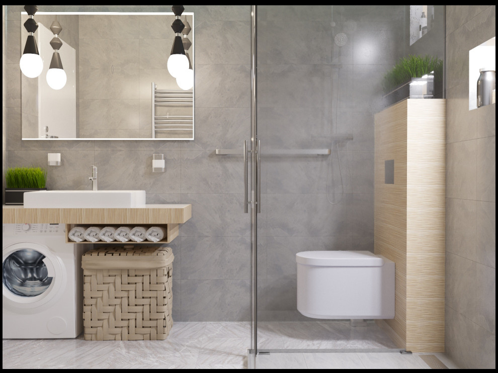 Санузел из ЖК " Преображенский"