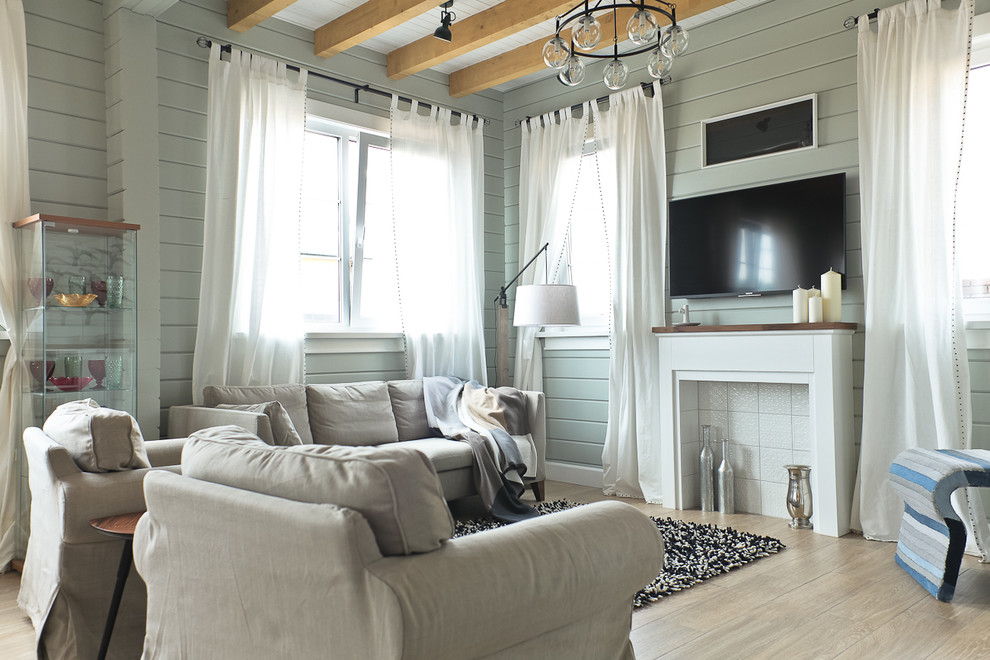 Деревянный гостевой дом в скандинавском стиле