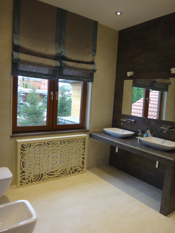 Частный дом из клееного бруса 500 кв.м.  д.Мостовское.