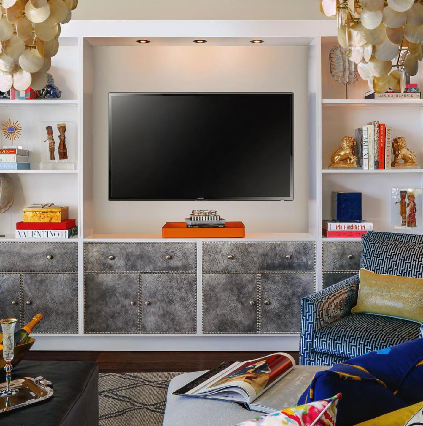 Example of a family room design