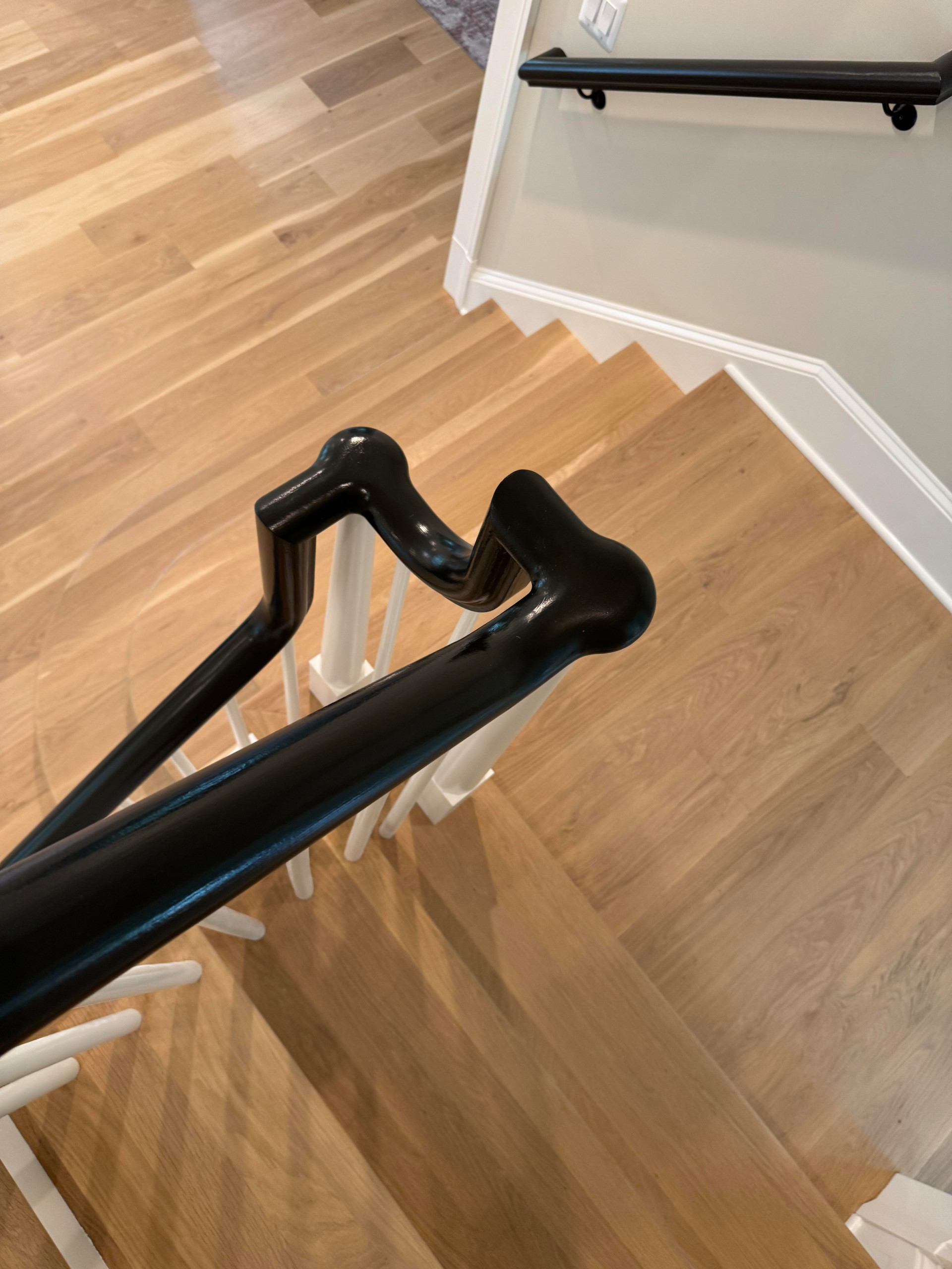 138_Elegant Double Bullnose Entry Stair, Bethesda, MD 20814