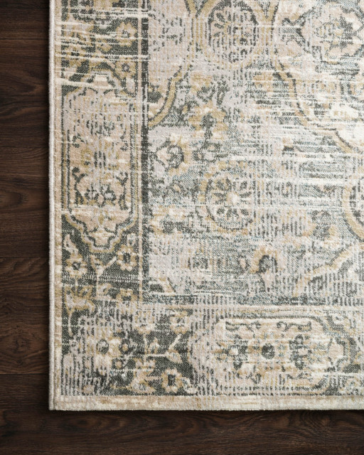 Gray Gold Griffin Area Rug by Loloi, 3'3