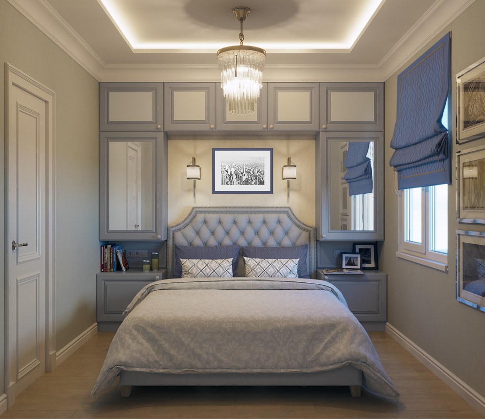 Однокомнатная квартира в неоклассическом стиле