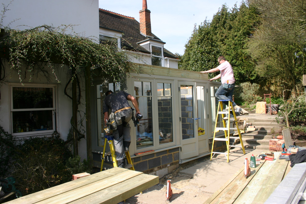 Frames finished , now lets get this roof on