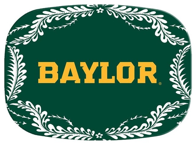 GB3115-Gold Baylor on Green Provencial  Glass Cutting Board