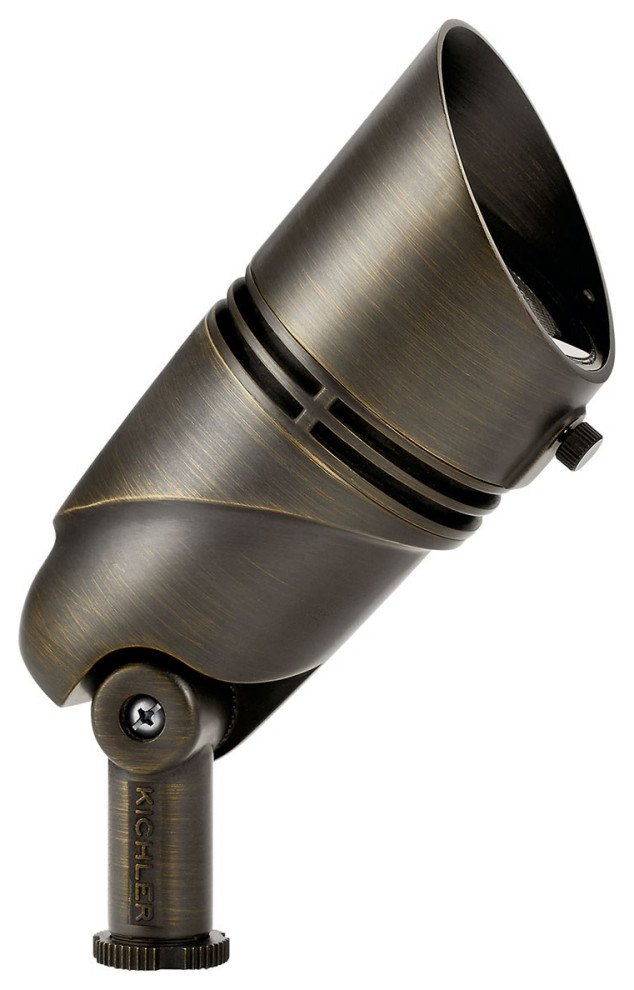 Kichler 1-Light VLO LED Accent Light High Lumen 16160CBR30, Centennial Brass