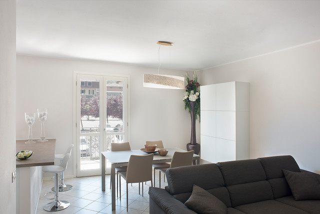 Ristrutturazione Trilocale contemporary-dining-room