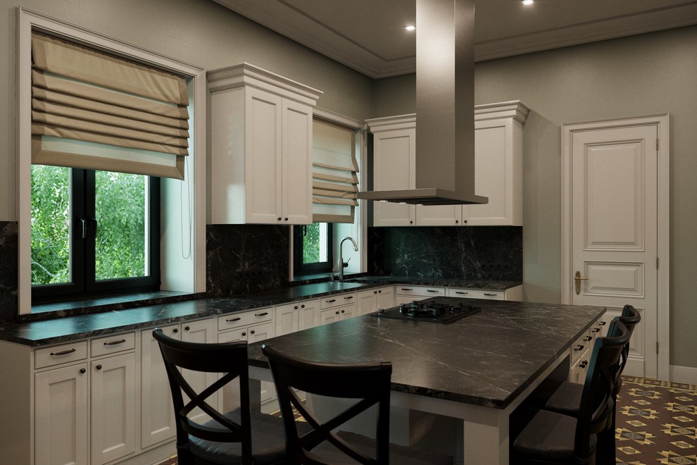 Дизайн-проект загородного дома в стиле Тиффани