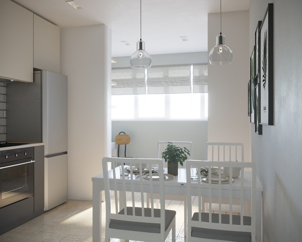 Дизайн-проект однокомнатной квартиры в скандинавском стиле